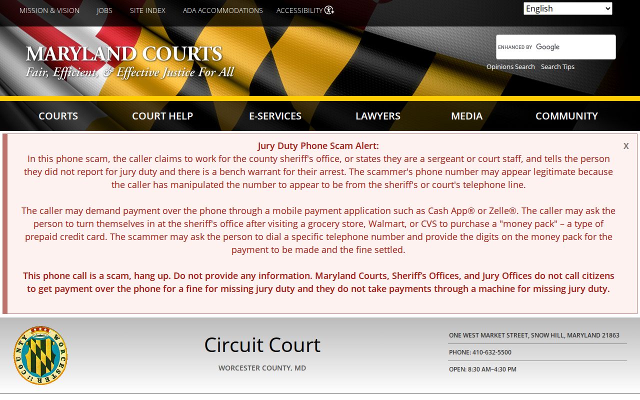 Snow Hill warrant records: Circuit Court for Worcester County public courthouse context